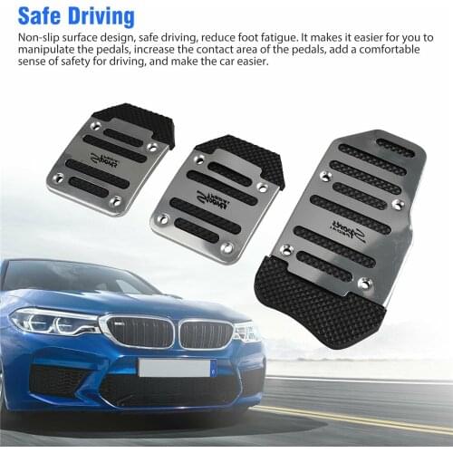 Universal Non-slip Automatic Car Gas Brake Foot Pedal Pad Cover Accelerator Brake System Car Pedal Pads Pedals For Cars