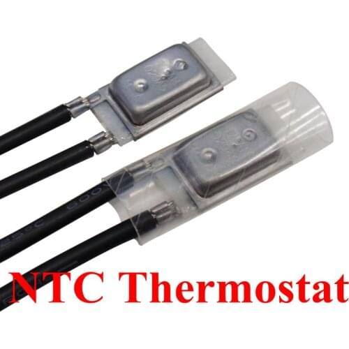 17AM 60-180 Degree Motor Thermal Protection Device 17AM029A5 110C Normally Closed Thermostat Temperature Control Switch