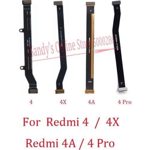 High Quality Mainboard Main Board Motherboard Connector Board Flex Cable For Xiaomi Redmi 4 4X 4A 4 Pro Replacement Repair Part