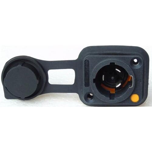 High quality 20PCS/lot NAC3MPX powerCON type Locking Appliance Inlet Connector with SCNAC waterproof dustproof cover