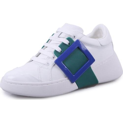 White Sneakers Womens Running Shoes Stylish Fashion Sneakers Female Outdoor Fitness Training Shoes Ladies Street Walking Shoes