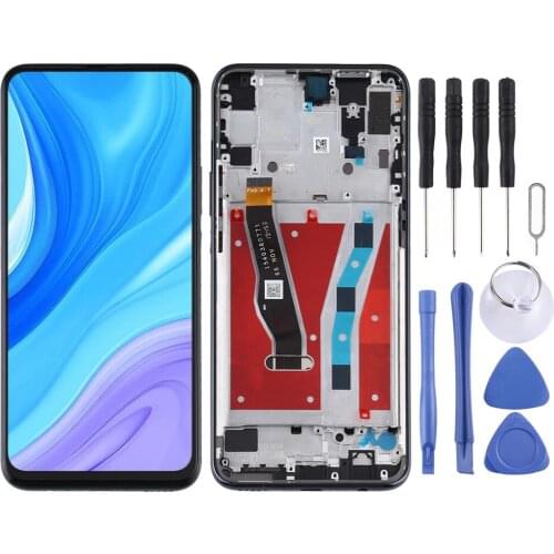 LCD Screen and Digitizer Full Assembly with Frame for Huawei Enjoy 10 Plus