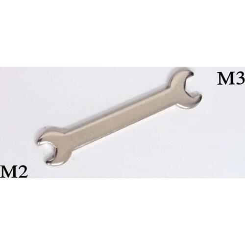 2PCS M2 + M3 Small Wrench (Small Hexagon Nuts Wrench) four-axis Robot Model Aircraft DIY