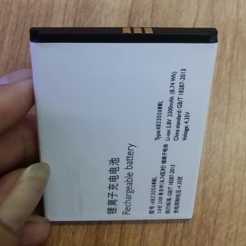 2300mAh AB2300AWML Battery For Philips Xenium S396 S358 Mobile Phone High quality battery with phone stander