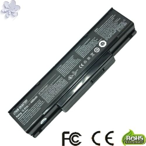 Laptop battery for clevo M660NBAT-6 M660BAT-6 M740BAT-6 6-87-M660S-4P4 MobiNote M660 M660JE M660N M660S M665 M665JE M6