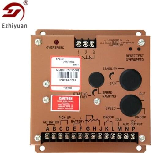 Ezhiyuan ESD5500E Speed Contro Unit ESD5550E Speed Governor for Diesel Generator Set
