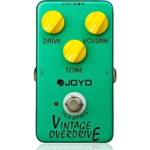 Guitar Effects Joyo JF-01 Vintage Overdrive Guitar Effect Pedal True Bypass Guitar Accessories Parts Effect
