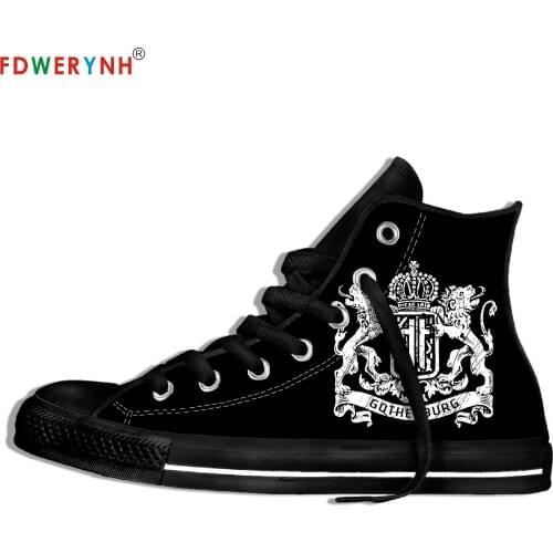 Dark Tranquillity Band Most Influential Metal Bands of All Time High Top Canvas Mens Casual Shoes Lightweight Shoe for Women Men