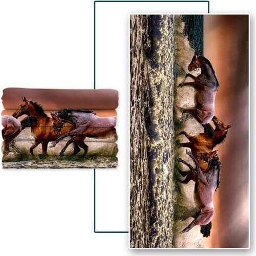 Microfine The New Animal Print Microfiber Beach Towel Is Soft Absorbent And Quick-Drying