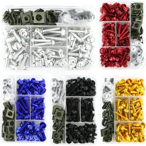 Motorcycle Complete Full Fairing Bolts Kit Fit For Honda CB500F CB600F CB300F CB400 Hornet 599 CB650F CB1000R CBR1000RR CBR600RR