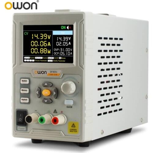 OWON SP Programmable DC Power Supply SP3051 SP6101 SP6103 SP6053 Adjustable Mini Laboratory Power Supply Voltage Regulator