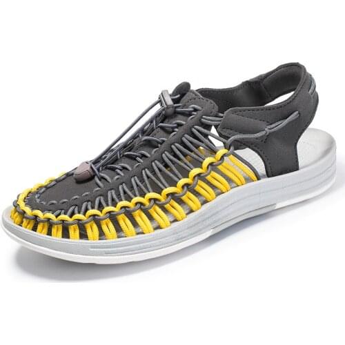 Men Plus Size Beach Sandals Summer Women Sandals Soft Bottom Hole Shoes Beach Shoes Breathable Outdoor Sandals Sandalias Hombre