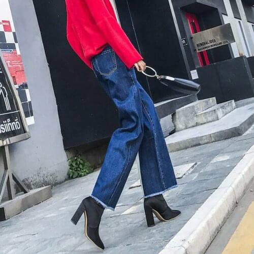 Широкие джинсы Silkqueen China At AliExpress