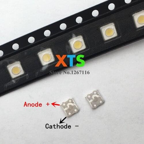 100pcs High Power LED Backlight 1W 3V 3537 3535 100LM Cool white LCD Backlight for TV Application SPBWH1332S1BVC1BIB FOR SAMSUNG