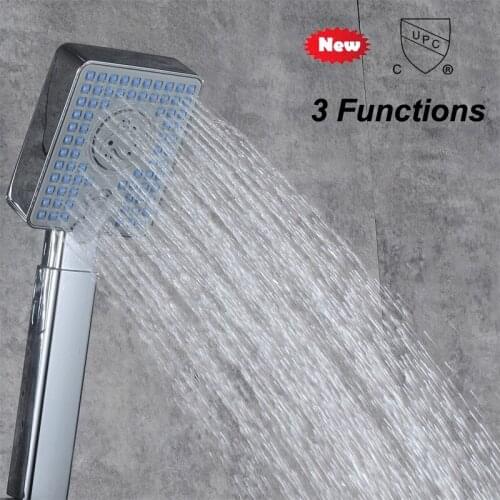 In xiamen new fund sell like hot cakes ABS electroplating shower suit oxygen pressurization water-saving shower heads