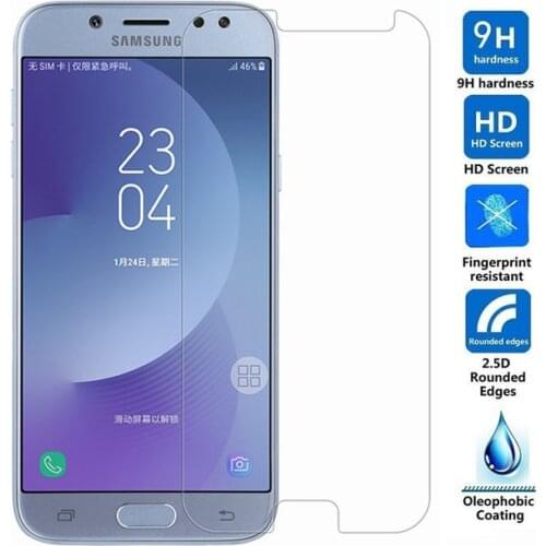 For Samsung Galaxy J5 2017 Tempered Glass 9H High Quality Protective Film Explosion-proof LCD Screen Protector For J5 Pro J530