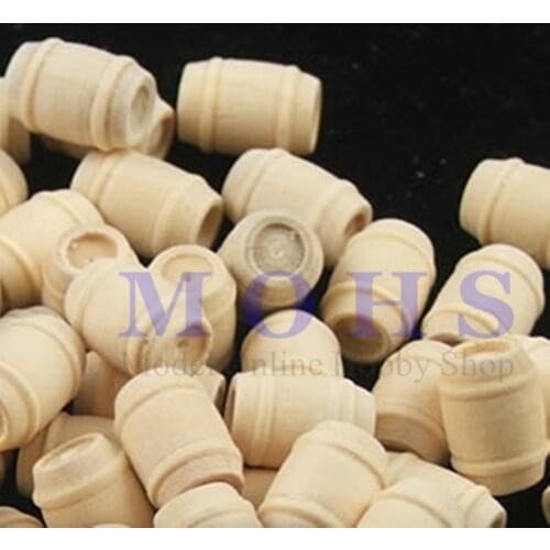 20pcs/pack small middle large size classical sailing model accessories parts wood barrel wooden barrels wood cask