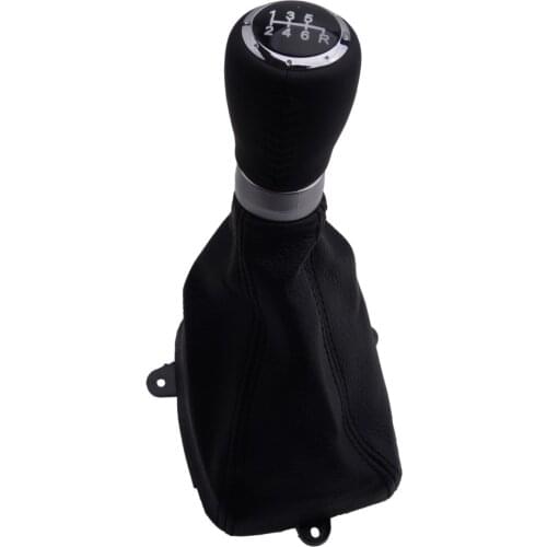 6 Speed Gear Shift Stick Gaiter Boot Dust Proof Cover With Knob Fit For Honda Accord MK8 2008-2011 2012 2013 2014
