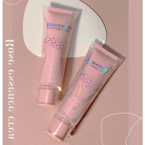 60m Base Cream Matte Bright Powder Facial Foundation Conceal Pores Oil Control Concealer And Brighten Skin Tone TSLM1