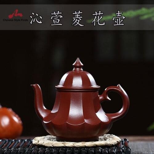 Handmade Yixing Teapot 190cc Purple Clay Zisha Pot Xuan Tea Pot