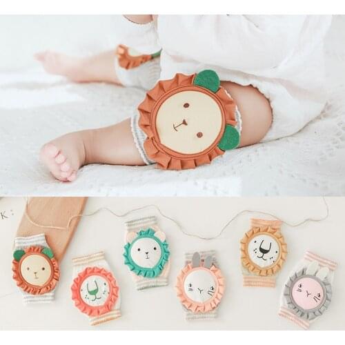 Baby Knee Pads Crawling Anti Slip Knee Pads Accessories Leg Warmer Safety Protective Cover Infants Leg Warmer Pad Baby Kneecap