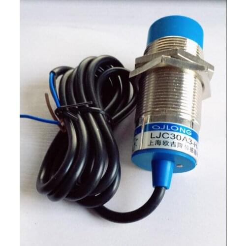 Capacitive proximity sensor LJC30A3-H-Z/AY DC 6-36V PNP 3-wire NC, 30mm diameter,1-25mm detective distance