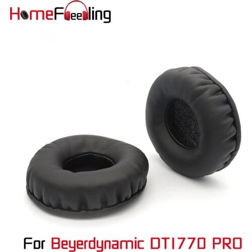 Homefeeling Ear Pads for Beyerdynamic DT1770 PRO Headphones Thicken Velour Ear Cushions Sheepskin Leather Earpads Replacement