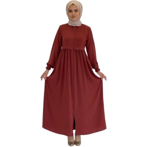 Turkish Dress 2021 hot summer season 145 cm long ARTICULATED ROBALI SOFT KIRIŞMAZ AND DO NOT SWEAT SOFT CREPE FABRIC CEPLİ FERACE