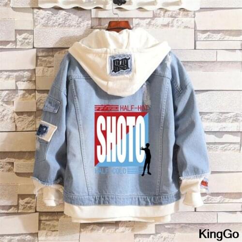 Hot Sale Cosplay Clothes Denim Jacket Jeans Hoodie Girls Boys Jackets Coats for Blue Spring Jacket Women Men Hoodie Printed Fate