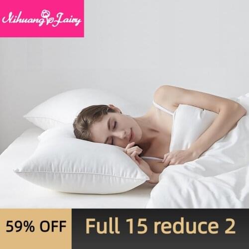100% cotton pillow hotel pillow protect cervical spine household pure cotton sleep aid pillow