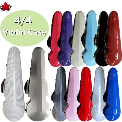 Full size 4/4 violin Case Strong carbon fiber ，fine workmanship