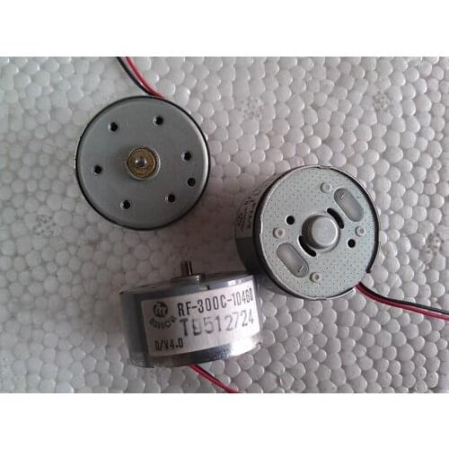 300 language repeater DC motor,personal stereo parts motor RF-300C-10460 DC motor 1.5V 3V 4V 5V