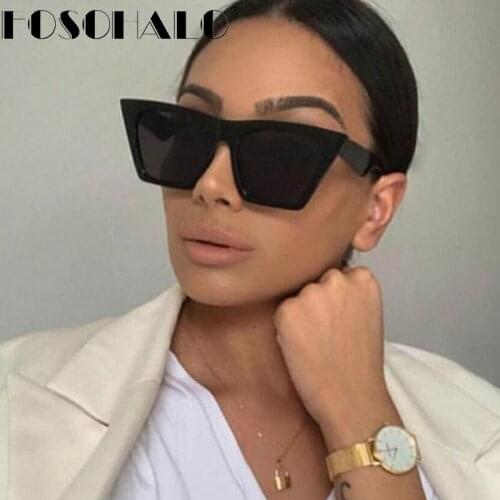 Fashion Square Sunglasses Women Designer Luxury Man/Women Cat Eye Sun Glasses Classic Vintage Shades UV400 Outdoor Oculos De Sol