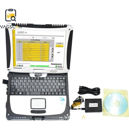 Toughbook CF19 CF-19 Forklift Diagnostic Tool For Jungheinrich JUDIT 4 Incado Box Diagnose Kit