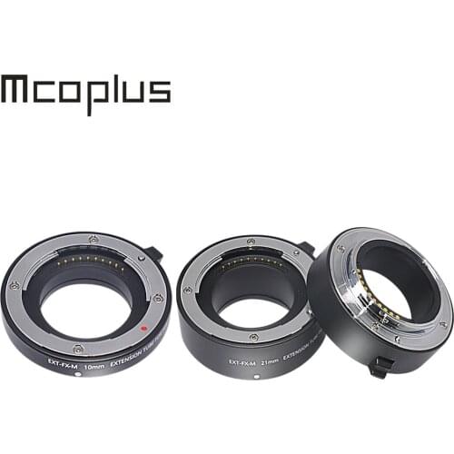 Mcoplus Auto Focus Macro Extension Tube Ring for Fujifilm X Mount XT3 XT30 XT4 XT20 X-E3 X-A7 X-A5 XPRO 2 3 X-A3 X-T100 X-A20