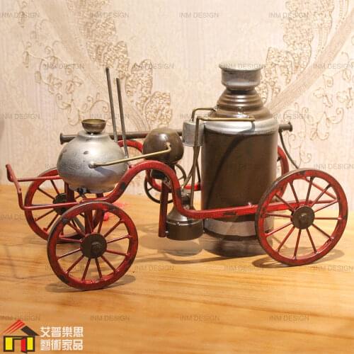 Vintage and Antique Car Home Decoration Living Room Ornament Creative Gift Car Model Rrtro Crafts