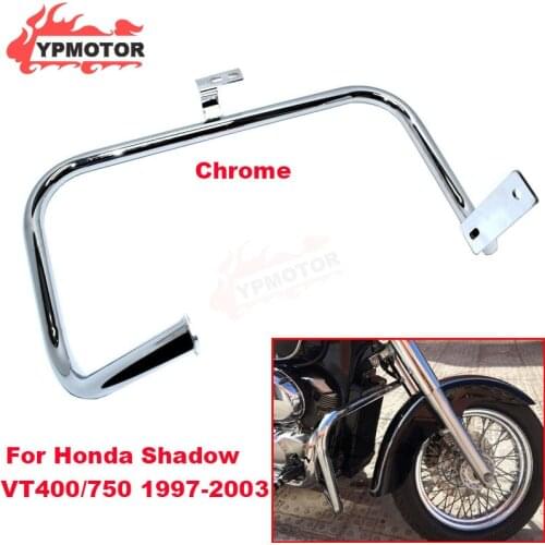 VT 400/750 97-03 Motorcycle Engine Guard Bumper Highway Crash Bar Chrome For Honda Shadow ACE VT 400 750 VT750C VT400 1997-2003