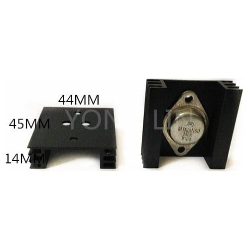 10piece Solid state relay heatsink/44*14-45 aluminum/heat sink/audion heat sink