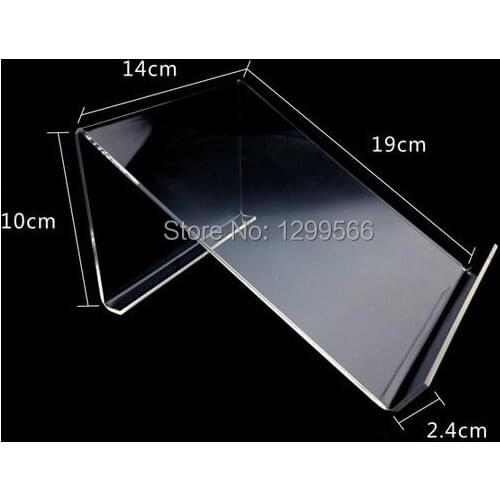5pcs Hot sale high quality acrylic Tablet display stand jewelry book Mp4 Mp5 big screen phone display stand holder rack Z-01