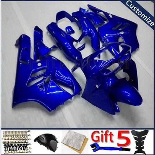 ABS motor Fairings kit For ZX9R 1994 1995 1996 1997 ZX-9R 94 95 96 97 motorcycle panels blue