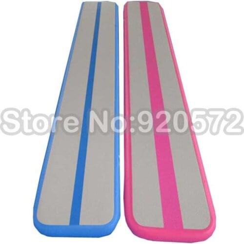 Free Shipping Cheap Inflatable Water Air Beam Gymnastics Air Track Balance Beam For Home With A Free Pump