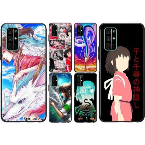 Anime Spirited Away For Huawei Honor 50 SE V30 View 20 V20 30i 30S 30 20S 20E 20i 20 Lite Pro Plus Soft Phone Case
