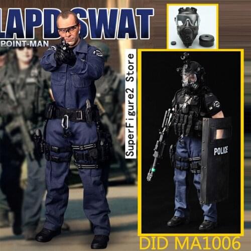 DID MA1006 1/6 LAPD SWAT 2.0 Denver Collection Action Figure Toys for Fans Holiday Gift