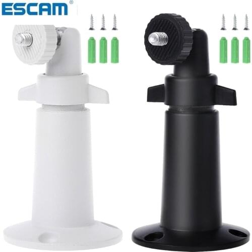 ESCAM Black/White Wall Ceiling Mount Indoor Outdoor Stand Holder Set for Arlo Pro Security Cameras