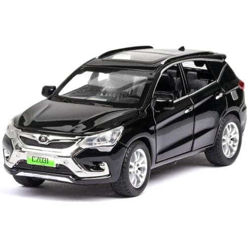 1:32 high simulation BYD Song new energy with sound and light to open the door back to the alloy car model for children gifts