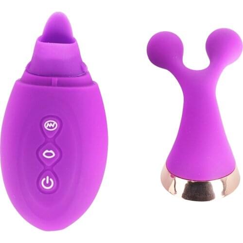 Oral Sex Licking Tongue Vibrator Sex Toys for Women Female Nipple Sucking Clitoris Stimulator Sucker Vibrators Adult Erotic Toys