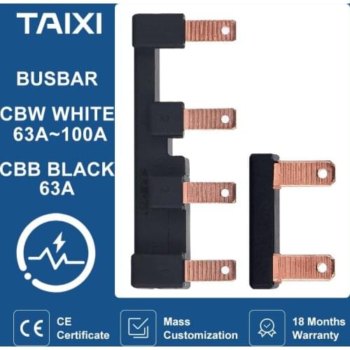 Copper Busbar for Distribution Box Circuit breaker PIN MCB RCBO RCCB connector busbar connection breaker combing
