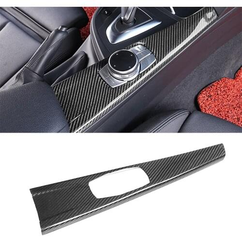 For BMW 4 Series F32 2013 2014 2015 2016 2017 2018 2019 Multimedia Button Panel Decoration Cover Trim Decal Car Accessories