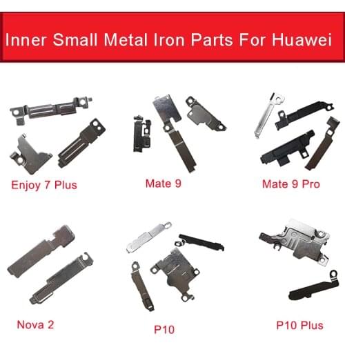 Small holder bracket shield plate set kit For Huawei Mate 9 Pro Nova 2 P10 Enjoy 7 Plus Full body inner Small Metal iron parts