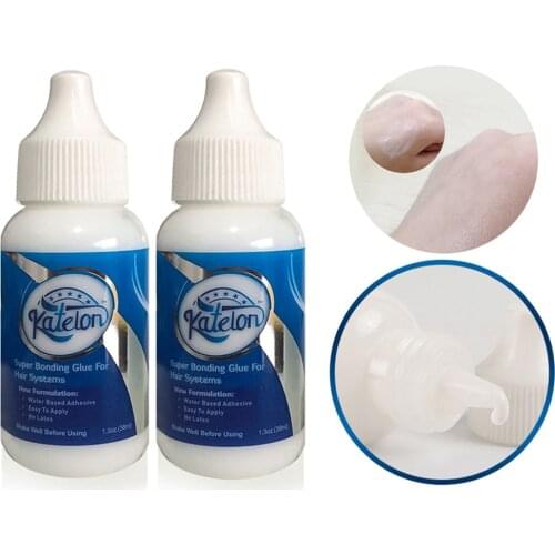 Wig Glue Front Lace Wig Waterproof Wig Glue Adhesive Bonding Glue Hair Bonding Glue Hairpiece Accessories Strong Hold Invisible